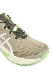 Asics Buty do biegania Fuji Lite 6 1011C086 Khaki. Kolor: brązowy. Materiał: mesh, materiał