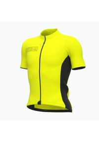 ALÉ CYCLING - Koszulka rowerowa męska Alé Cycling Solid Color Block. Kolor: żółty #1