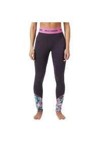 Damskie legginsy Helly Hansen Lifa Midw. Kolor: czarny. Sport: turystyka piesza #1