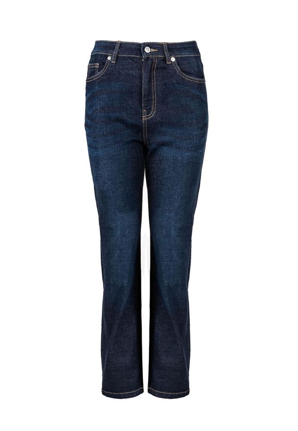 Silvian Heach Jeansy "Slim" | PGA22223JE | Kobieta | Granatowy. Stan: podwyższony. Kolor: niebieski