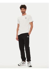 Alpha Industries Spodnie dresowe 156370 Czarny Regular Fit. Kolor: czarny. Materiał: bawełna #5