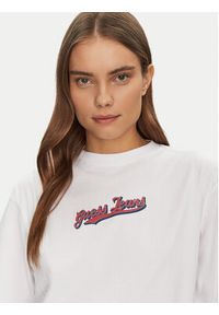 Guess Jeans T-Shirt W5GI29 K8HM0 Biały Regular Fit. Kolor: biały. Materiał: bawełna #5