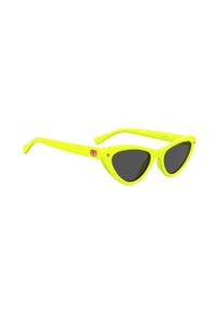 Chiara Ferragni okulary przeciwsłoneczne damskie kolor żółty. Kolor: żółty #2