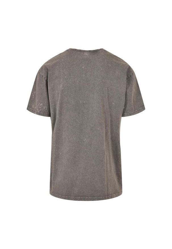 BUILD YOUR BRAND - Koszulka Unisex Adult Acid Wash Heavy Oversized T-shirt. Kolor: szary