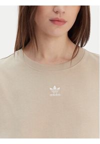 Adidas - adidas T-Shirt Essentials Boyfriend KD1368 Beżowy Oversize. Kolor: beżowy. Materiał: bawełna #2