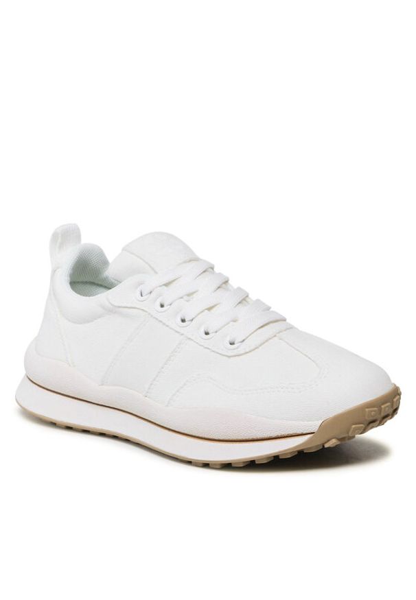Jenny - JENNY Sneakersy TS5258-01ECO Biały. Kolor: biały. Materiał: materiał