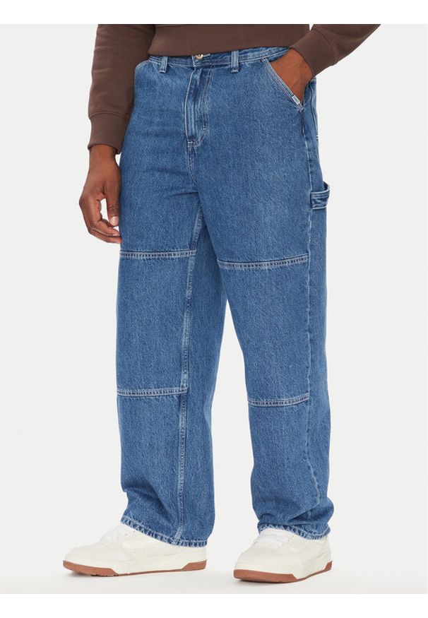 Element Jeansy Carpenter ELYDP00122 Niebieski Relaxed Fit. Kolor: niebieski