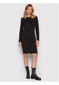 Calvin Klein Sukienka dzianinowa K20K203488 Czarny Slim Fit. Kolor: czarny. Materiał: bawełna, dzianina #2