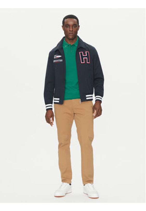 Hechter Paris Kurtka bomber 50131 151203 Granatowy Regular Fit. Kolor: niebieski. Materiał: bawełna, syntetyk