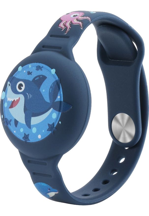 Smartwatch Elago Ofkoz Kids Airtag Bracelet - dziecięca wodoodporna opaska rekin. Rodzaj zegarka: smartwatch