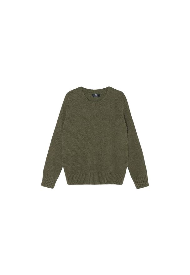 LE TEMPS DES CERISES - Sweter damski Le Temps des cerises Daisy. Kolor: zielony. Materiał: polar. Sezon: zima