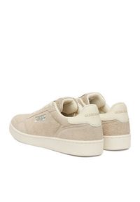 Guess Jeans Sneakersy EO-LUNARI-02 WE Beżowy. Kolor: beżowy. Materiał: zamsz, skóra #3