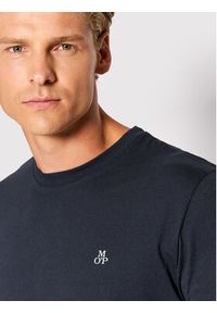 Marc O'Polo T-Shirt B21 2012 51054 Granatowy Regular Fit. Typ kołnierza: polo. Kolor: niebieski. Materiał: bawełna #4