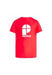 Koszulka dla dzieci Protest Prtberent. Kolor: czerwony. Materiał: lycra #1