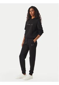 EA7 Emporio Armani Bluza 7W000537 AF15831 MC043 Czarny Regular Fit. Kolor: czarny. Materiał: bawełna #4