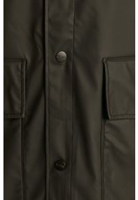 Rains - Kurtka przeciwdeszczowa 1826 Short Hooded Coat. Okazja: na co dzień. Kolor: czarny. Styl: casual #2