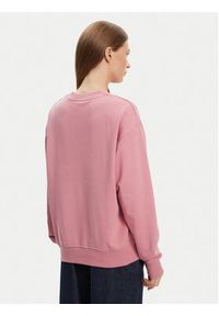 Guess Bluza O5RQ03 KCO31 Różowy Regular Fit. Kolor: różowy. Materiał: bawełna #5