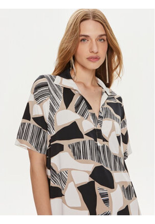 Joseph Ribkoff Sukienka letnia 242227 Kolorowy Relaxed Fit. Materiał: syntetyk. Wzór: kolorowy. Sezon: lato