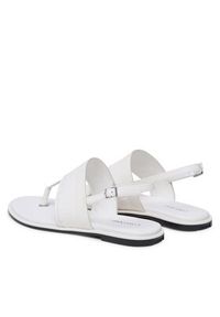 Calvin Klein Sandały Almond Tp Sandal HW0HW01536 Écru. Materiał: skóra #3