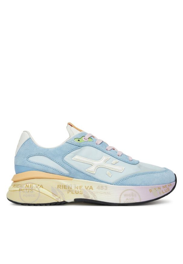 Premiata Sneakersy Moerund Var 7468 Błękitny. Kolor: niebieski. Materiał: materiał