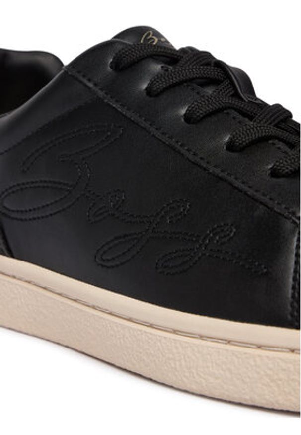 BOSS Sneakersy Everlynn 50563441 Czarny. Kolor: czarny. Materiał: skóra