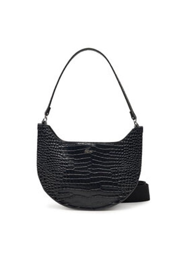 Lacoste Torebka NF4980KL Czarny. Kolor: czarny. Materiał: skórzane