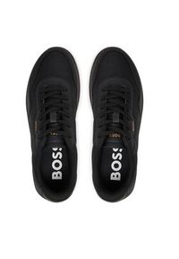 BOSS - Boss Sneakersy Titanium Runn 50523180 Czarny. Kolor: czarny. Materiał: materiał #2