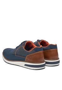 Rieker Sneakersy 11301-14 Granatowy. Kolor: niebieski. Materiał: materiał #6