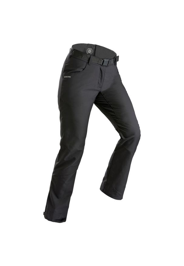 quechua - Spodnie turystyczne damskie Quechua SH100 X-Warm. Materiał: poliester, poliamid, materiał, elastan