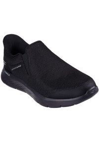 skechers - Buty sportowe męskie Skechers Go Walk Flex Ojai. Kolor: czarny. Materiał: materiał. Sport: fitness #1