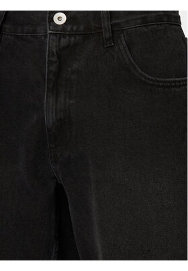 Redefined Rebel Szorty jeansowe RRTokyo 226029 Czarny Loose Fit. Kolor: czarny. Materiał: bawełna, jeans