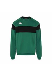 Bluza Kappa Dido. Kolor: czarny, zielony, wielokolorowy. Sport: fitness #1