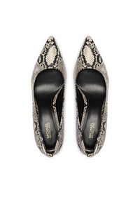MICHAEL Michael Kors Szpilki Alina Felx Pump 40T6HNMP1E Beżowy. Kolor: beżowy. Materiał: skóra. Obcas: na szpilce #5