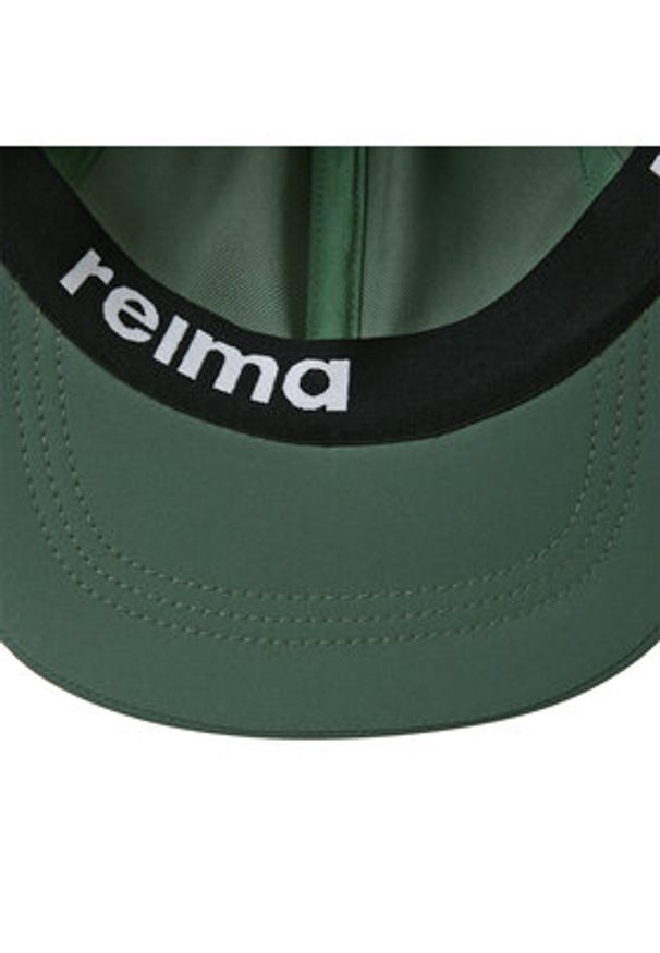 Reima Czapka z daszkiem 5300162A Zielony. Kolor: zielony. Materiał: syntetyk