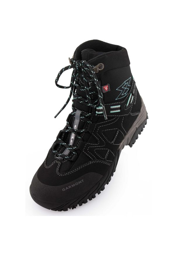 Wodoodporne Zimowe Buty dla Kobiet Garmont WM Momentum 40. Kolor: czarny, niebieski, wielokolorowy. Materiał: nylon, syntetyk, mesh, materiał. Sezon: zima. Styl: sportowy