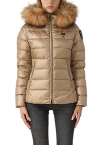 Blauer USA - BLAUER Brązowa kurtka damska Arcadia Short Jackets, Rozmiar XL. Kolor: brązowy #2