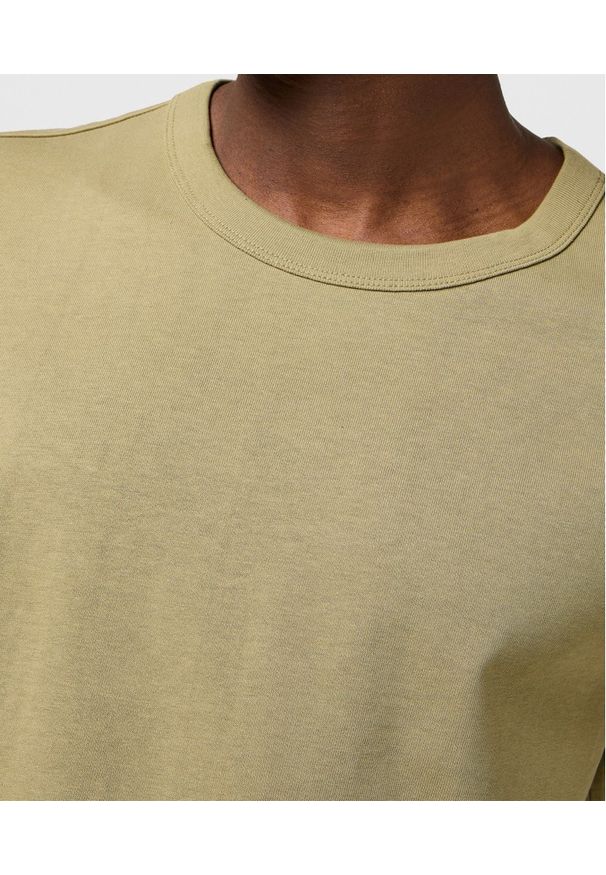 Wrangler - MĘSKA KOSZULKA WRANGLER SS SOLID TEE ALOE 112371504