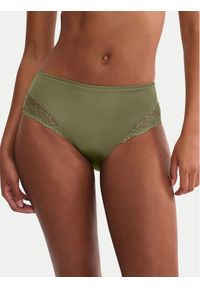 Triumph Figi klasyczne z wysokim stanem Ladyform Soft 10224859 Zielony. Stan: podwyższony. Kolor: zielony. Materiał: syntetyk #1