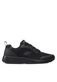 skechers - Skechers Sneakersy Full Pace 232293/BBK Czarny. Kolor: czarny. Materiał: materiał #1