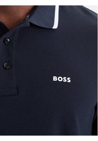 BOSS Polo Parlay 190 50494697 Granatowy Regular Fit. Typ kołnierza: polo. Kolor: niebieski. Materiał: bawełna #2