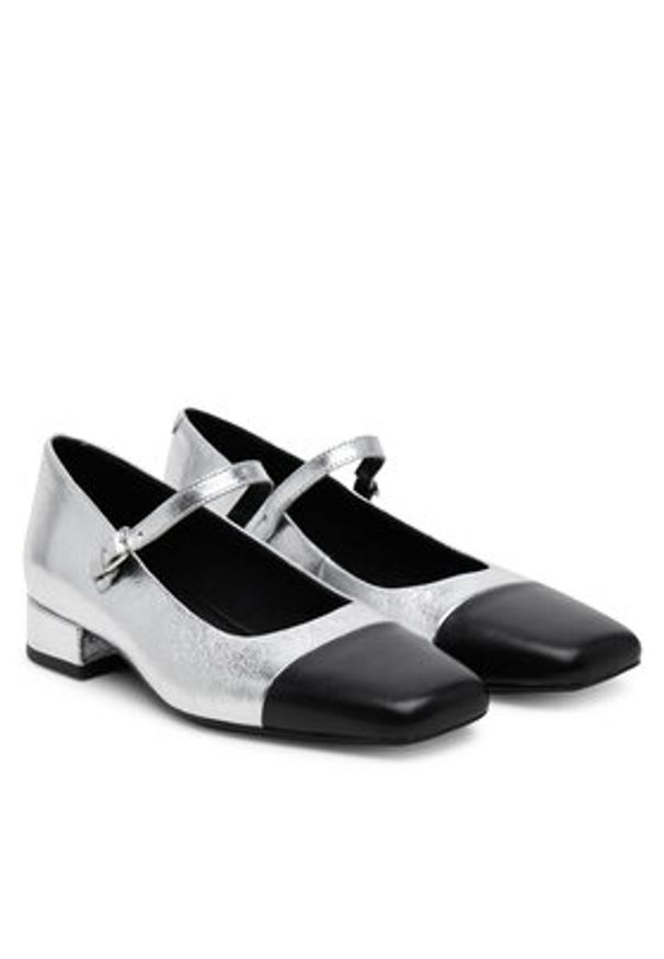 Vagabond Shoemakers Półbuty Debbi 5918-019-96 Srebrny. Kolor: srebrny. Materiał: skóra