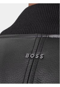 BOSS Kurtka skórzana Jakri 50552151 Czarny Regular Fit. Kolor: czarny. Materiał: skóra #5