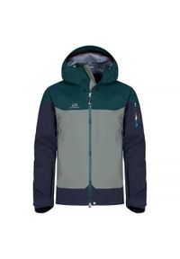 ELEVENATE - Kurtka narciarska Elevenate Bec de Rosses XI. Kolor: szary, wielokolorowy, zielony. Sezon: zima. Sport: narciarstwo #1