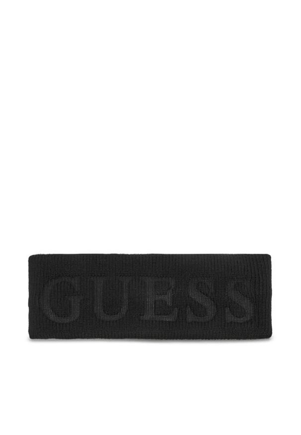 Guess Opaska materiałowa V5BZ06 Z3362 Czarny. Kolor: czarny. Materiał: akryl, materiał