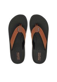 skechers - Japonki Skechers. Kolor: brązowy