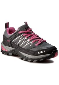 Trekkingi CMP Rigel Low Trekking Shoes Wp 3Q54456 Grey/Fuxia/Ice 103Q. Kolor: szary