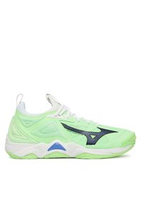 Buty halowe Mizuno. Kolor: zielony. Model: Mizuno Wave