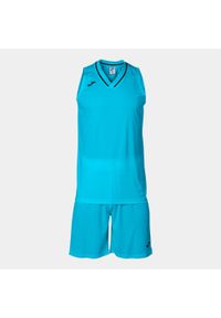 Joma - Zestaw do koszykówki męski Atlanta. Kolor: czarny, niebieski, wielokolorowy. Materiał: dresówka. Sport: koszykówka