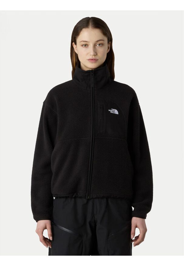 The North Face Polar Yumiori Off-Peak NF0A8EUZ Czarny Relaxed Fit. Kolor: czarny. Materiał: syntetyk