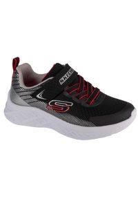 skechers - Tenisówki Skechers Model 403924l Kolor Czarny. Kolor: czarny. Materiał: syntetyk, tkanina. Model: Skechers Sport. Sport: turystyka piesza